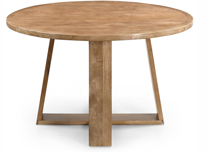 Mango Wood Circular Dining Table