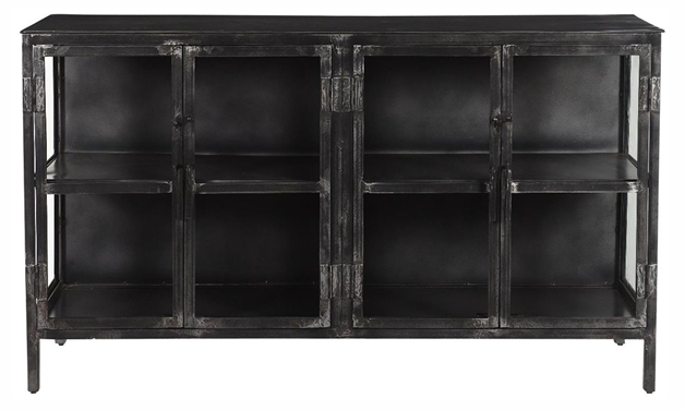 Iron & Glass Sideboard