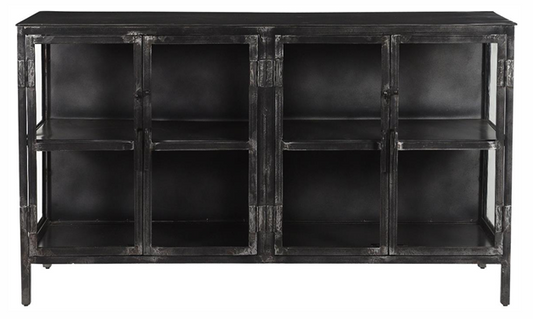 Iron & Glass Sideboard