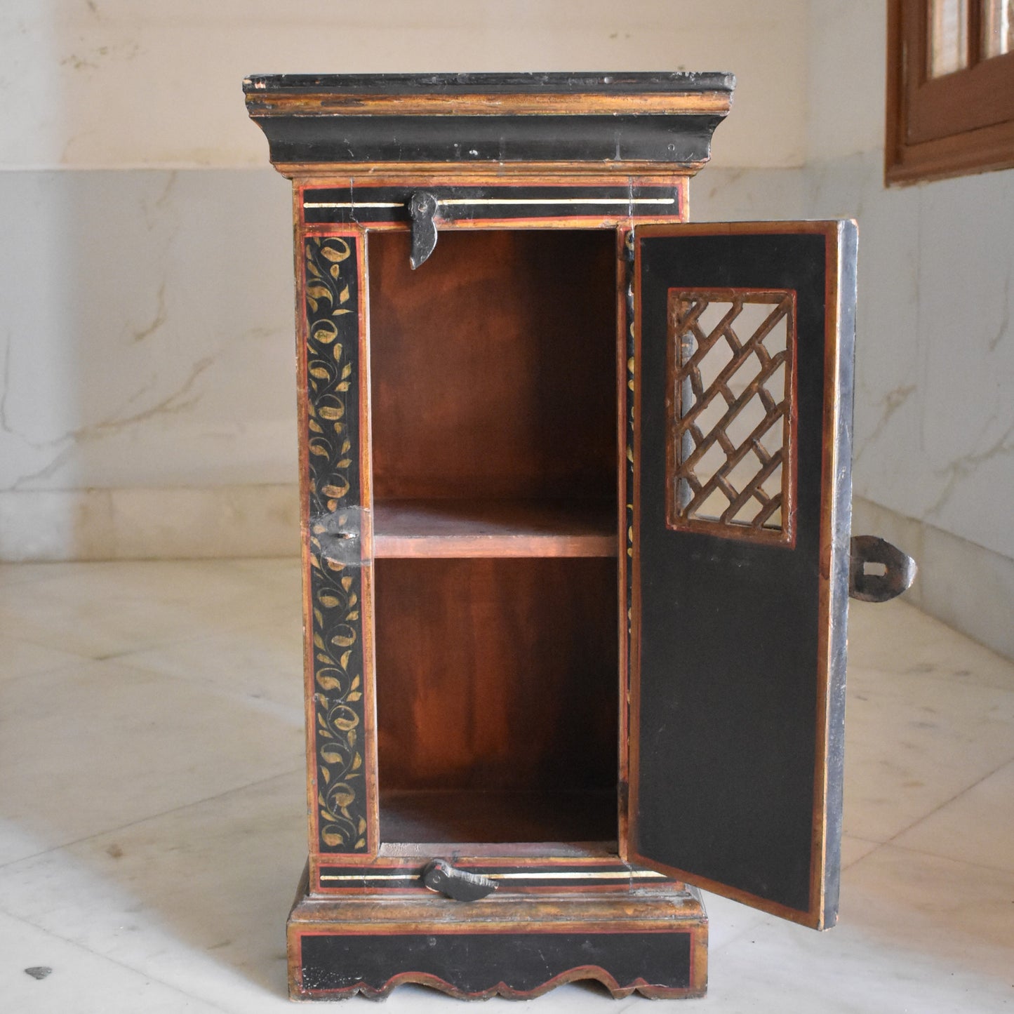 Handcrafted Antique Wooden Cabinet – Unique Heritage Collection