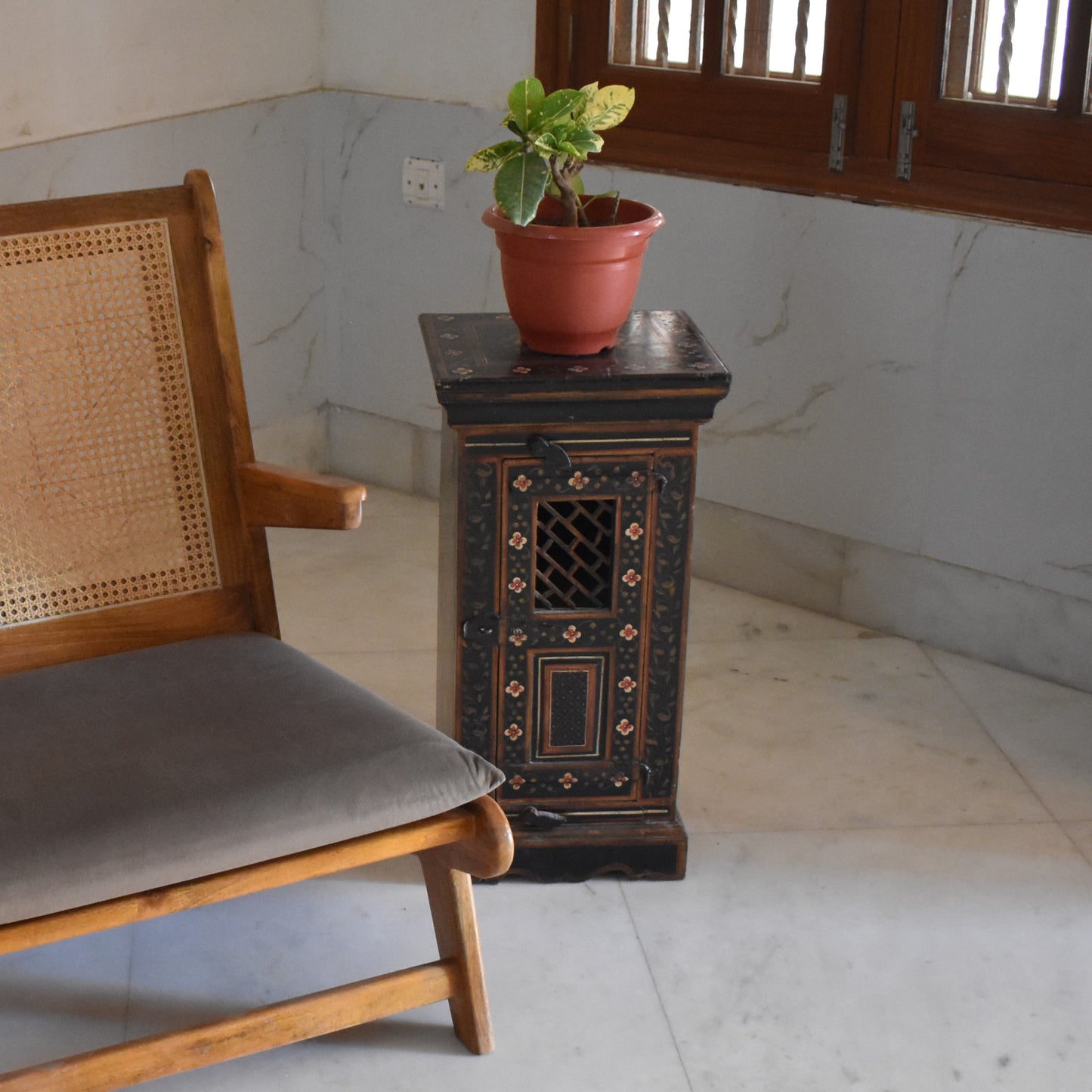Handcrafted Antique Wooden Cabinet – Unique Heritage Collection
