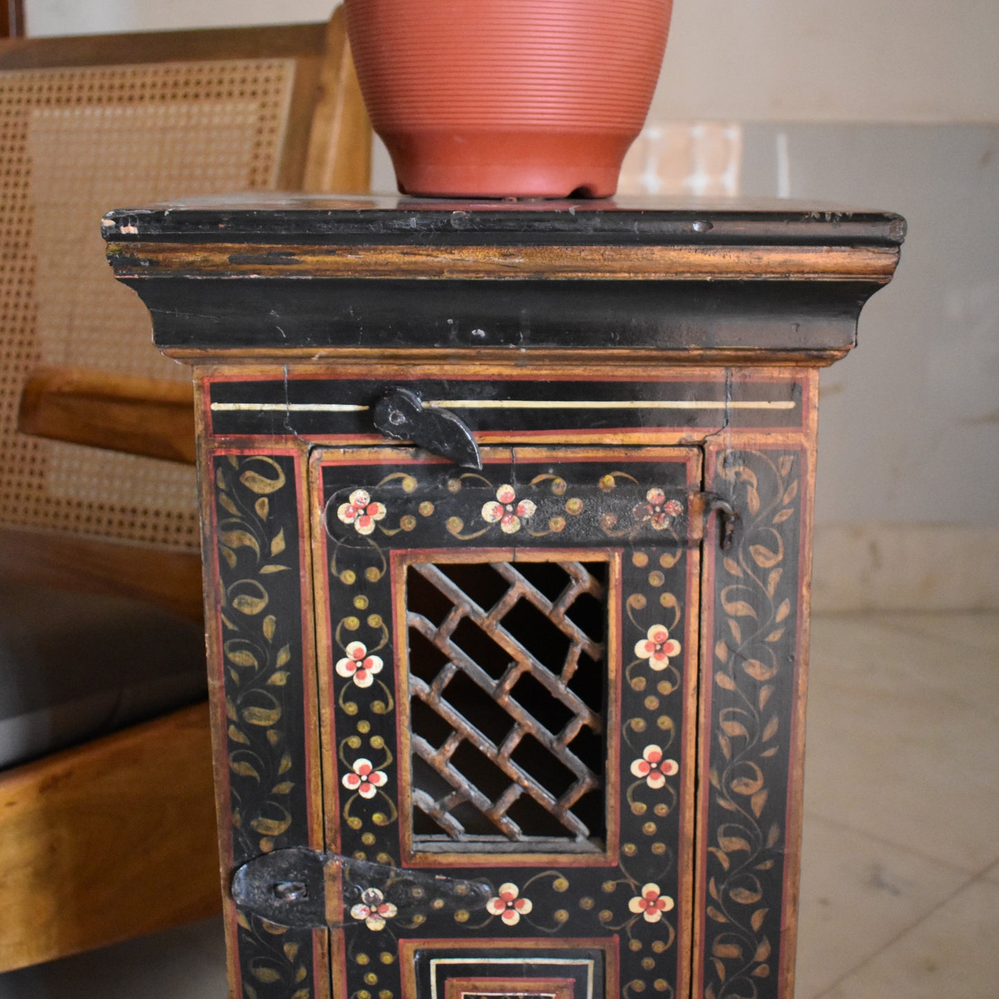 Handcrafted Antique Wooden Cabinet – Unique Heritage Collection