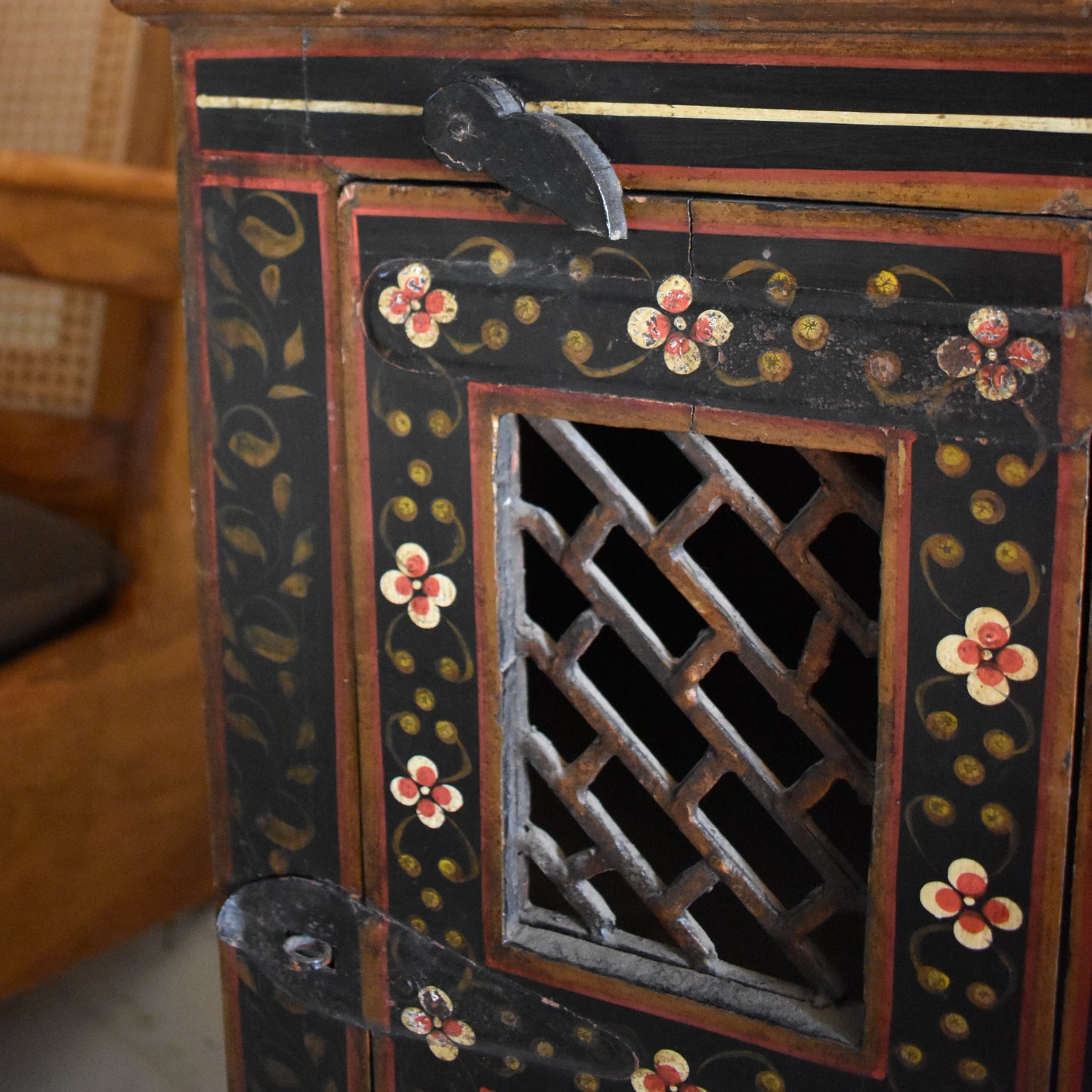Handcrafted Antique Wooden Cabinet – Unique Heritage Collection