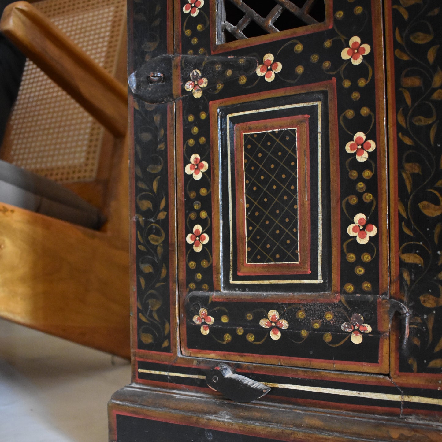Handcrafted Antique Wooden Cabinet – Unique Heritage Collection