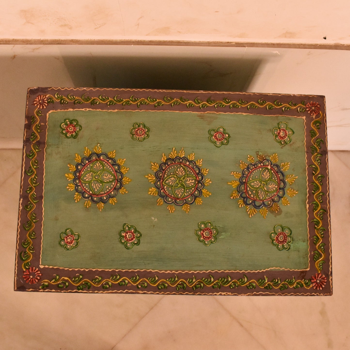 Handcrafted Indian Bohemian Cabinet