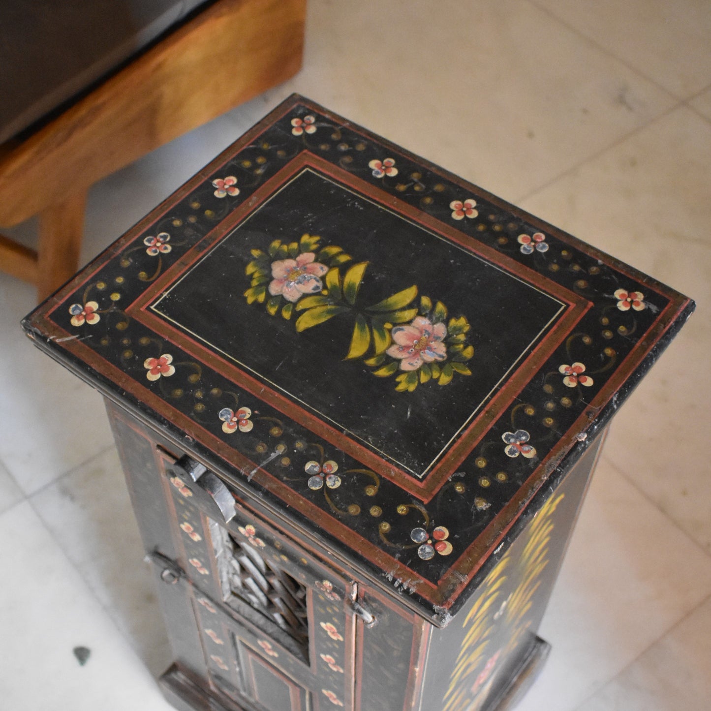 Handcrafted Antique Wooden Cabinet – Unique Heritage Collection