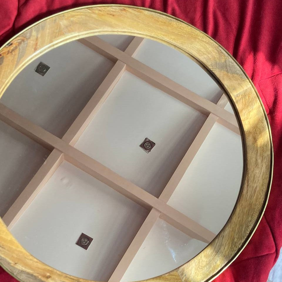 Elegant Round Mirror – Modern Minimalist Design